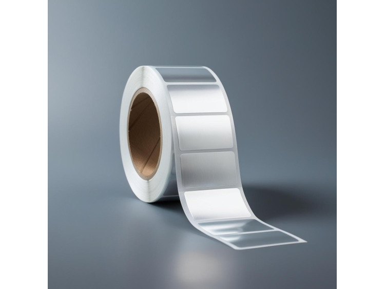 Papier argenté neutre, colle forte