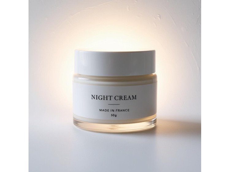 Papier blanc mi-brillant colle standard