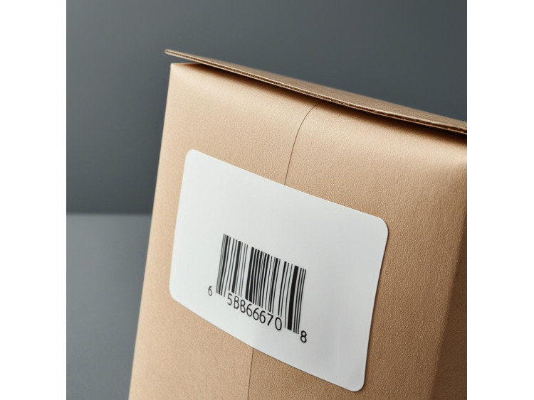 Papier blanc mi-brillant colle standard