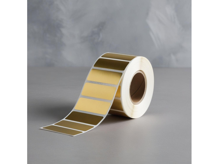 Papier doré neutre, colle forte